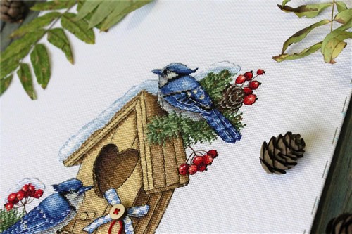 New Home SNV-715 Counted Cross Stitch Kit