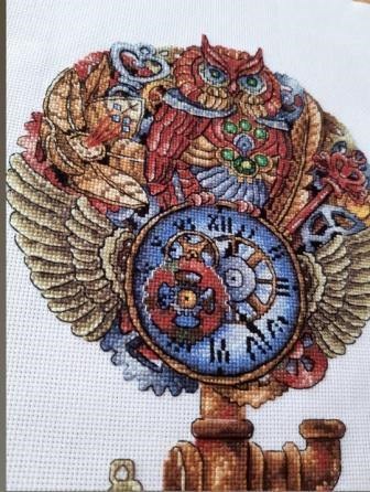 Steampunk Topiary SNV-719 Counted Cross Stitch Kit