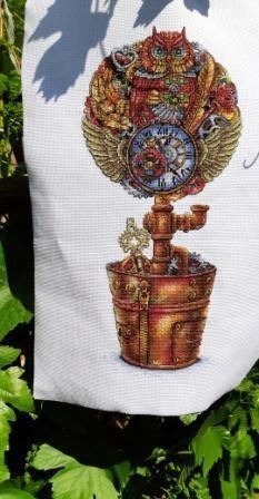 Steampunk Topiary SNV-719 Counted Cross Stitch Kit