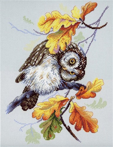 Owl Look SNV-725 Counted Cross Stitch Kit