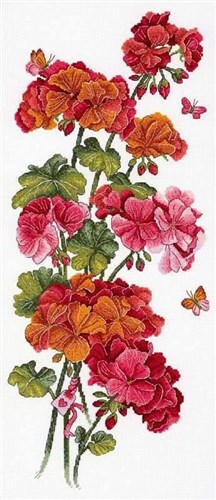 Geranium SNV-742 Counted Cross Stitch Kit