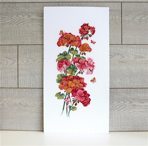 Geranium SNV-742 Counted Cross Stitch Kit