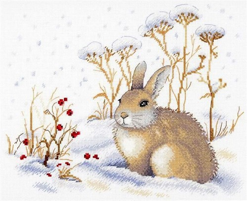 Gourmand Rabbit SNV-743 Counted Cross Stitch Kit