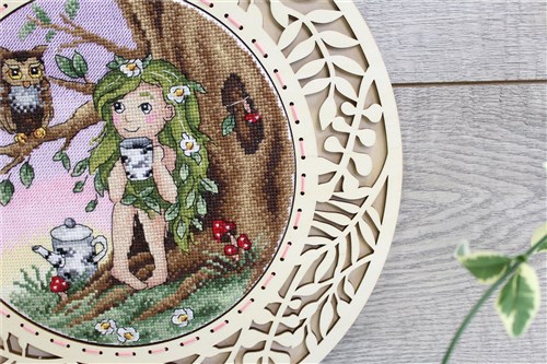 Evening Forest Meeting SNV-744 Counted Cross Stitch Kit