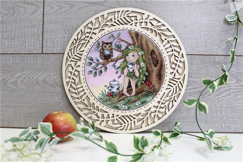 Evening Forest Meeting SNV-744 Counted Cross Stitch Kit