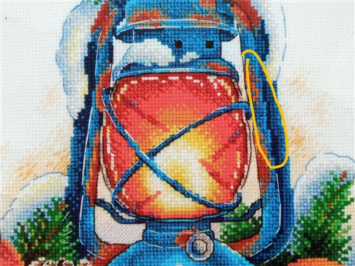 Tangerine Aroma SNV-757 Counted Cross Stitch Kit