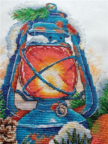 Tangerine Aroma SNV-757 Counted Cross Stitch Kit