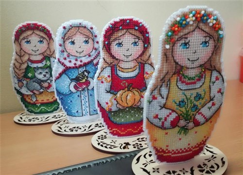 Summer SR-267  Plastic Canvas Counted Cross Stitch Kit