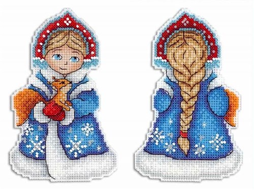 Snow Maiden SR-311 Plastic Canvas Counted Cross Stitch Kit