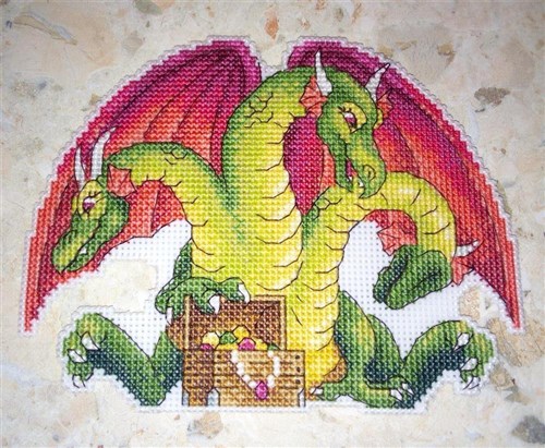 Dragon SR-405 Counted Plastic Canvas Counted Cross Stitch Kit