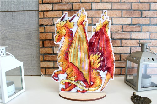 Lord of Fire SR-587 Counted Cross Stitch Kit