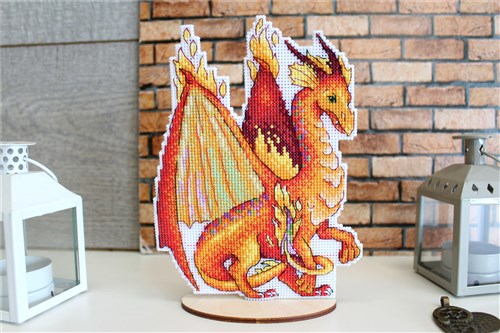 Lord of Fire SR-587 Counted Cross Stitch Kit