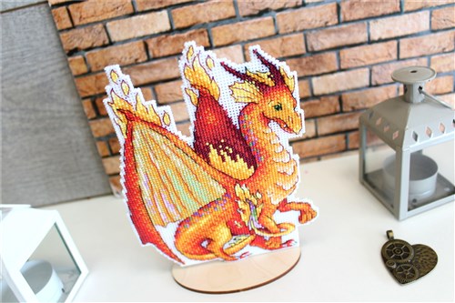 Lord of Fire SR-587 Counted Cross Stitch Kit