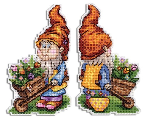 Garden Helper SR-823 Plastic Canvas Counted Cross Stitch Kit