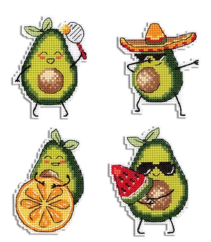 Avocado SR-826 Counted Cross Stitch Kit