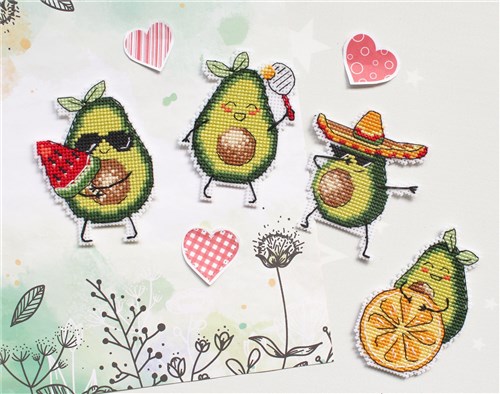 Avocado SR-826 Counted Cross Stitch Kit