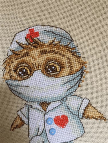 Super hero! SV-22 Counted Cross-Stitch Kit