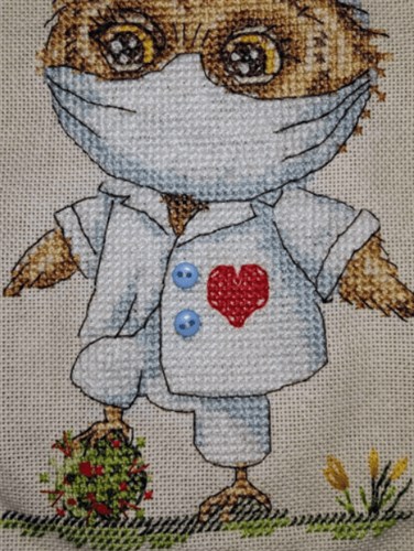 Super hero! SV-22 Counted Cross-Stitch Kit
