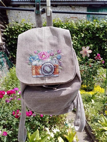 Photo Camera SV-255 Counted Cross-Stitch Kit