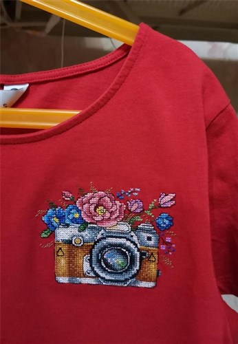 Photo Camera SV-255 Counted Cross-Stitch Kit