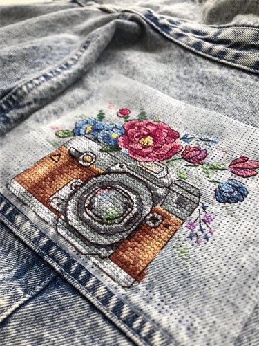 Photo Camera SV-255 Counted Cross-Stitch Kit