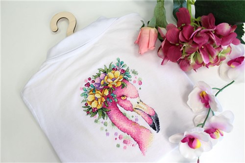 Summer Flamingo SV-547 Counted Cross Stitch Kit