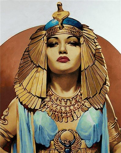 Cleopatra WD137 14.9 x 18.9 inches Wizardi Diamond Painting Kit