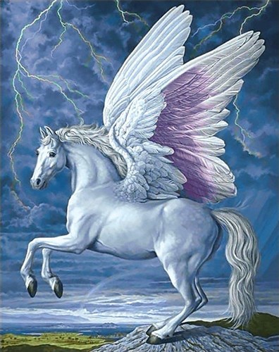 Pegasus WD176 14.9 x 18.9 inches Wizardi Diamond Painting Kit