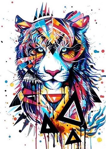 Magic Tiger WD218 10.6 x 14.9 inches Wizardi Diamond Painting Kit