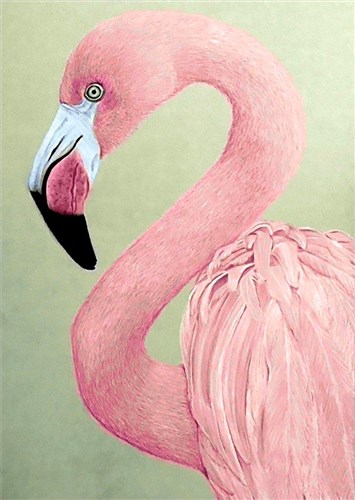Pink Flamingo CS232 11.8 x 15.8 inches Crafting Spark Diamond Painting Kit