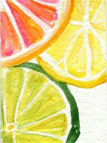 Citrus Fresh CS281 5.9 x 7.9 inches Crafting Spark Diamond Painting Kit