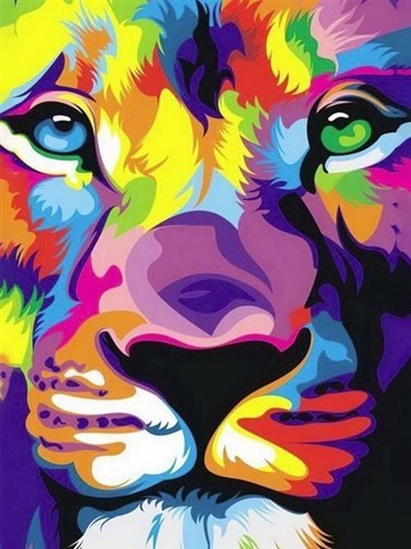Lion's Look CS288 5.9 x 7.9 inches Diamond Painting Kit