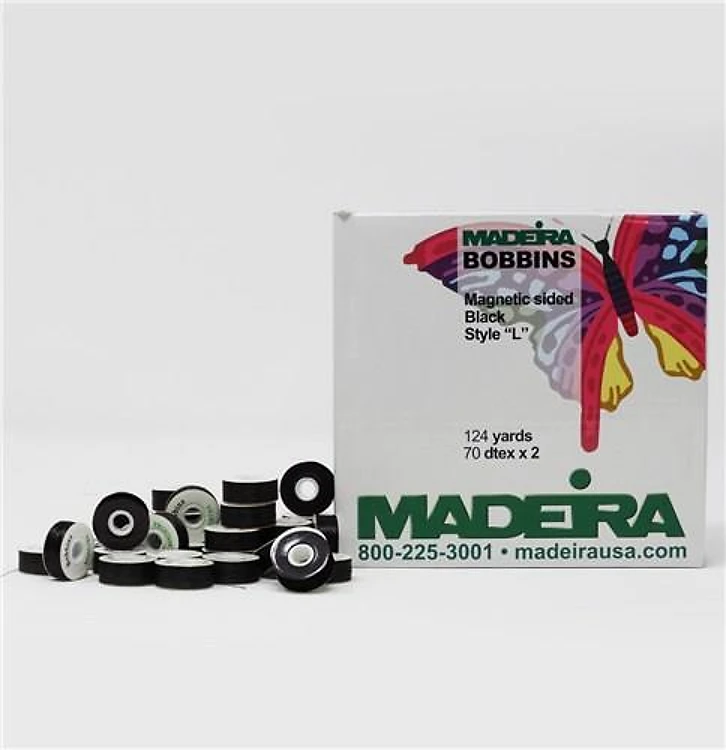 Madeira Magnetic Bobbin L Black