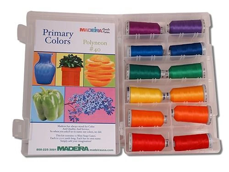 Madeira Polyneon 40 Primary Shade Kit