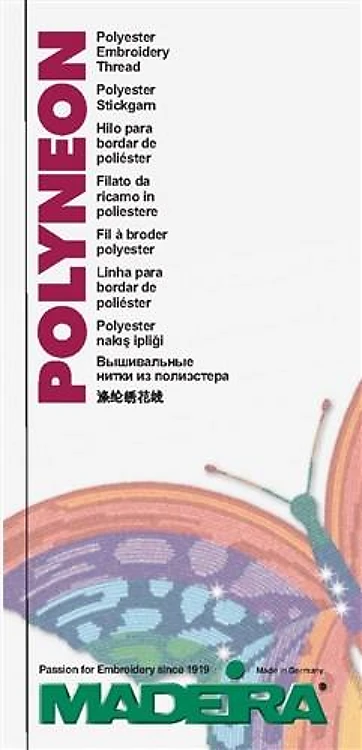 Madeira Polyneon Color Card