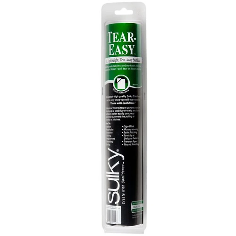 Sulky Tear-Easy Stabilizer - White - 12 inch x 11 yd. Roll