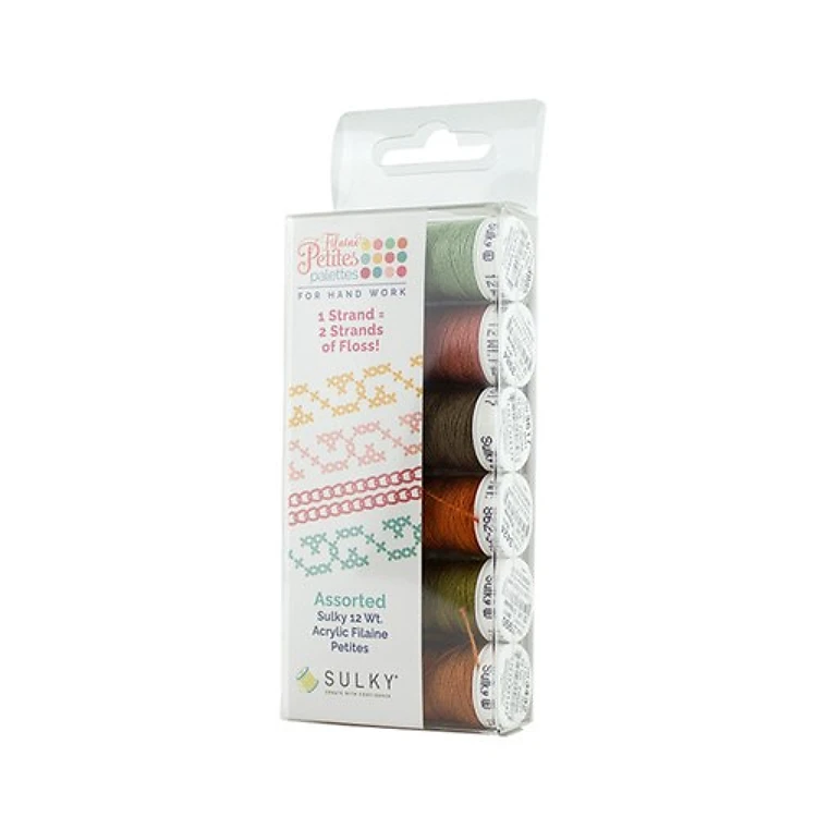 Turkey Dinner Filaine Petites 12 Wt. Thread Sampler - 6-pack