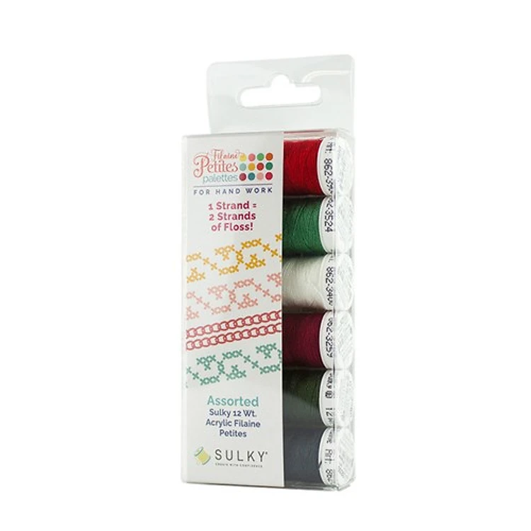 Holly Days Filaine Petites 12 Wt. Thread Sampler - 6-pack