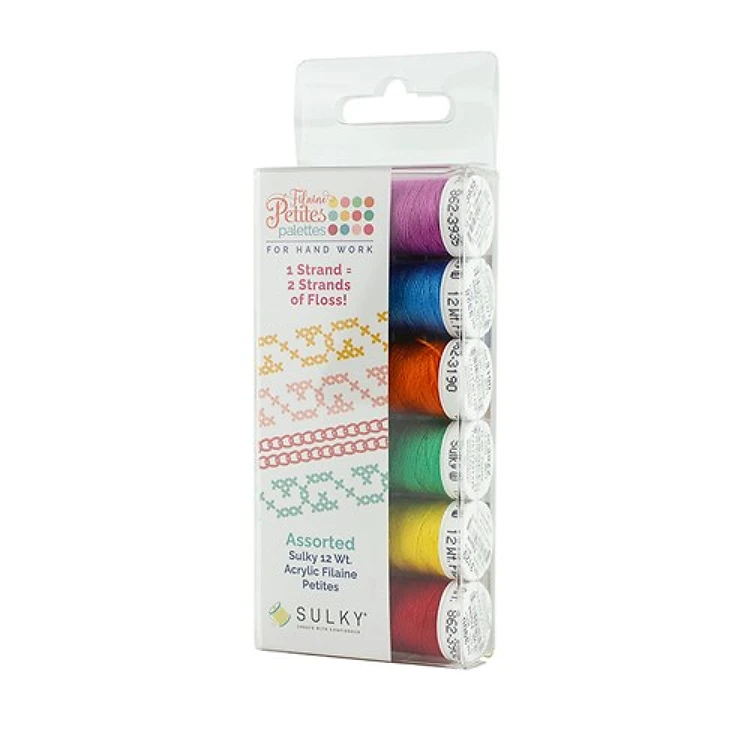 Radical Rainbow Filaine Petites 12 Wt. Thread Sampler - 6-pack