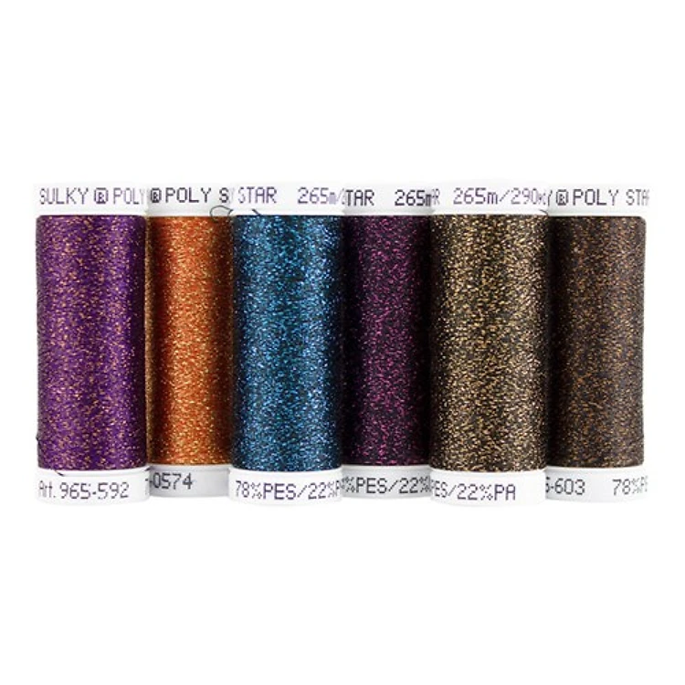 Haunting Halloween Poly Sparkle 6-pack Sampler