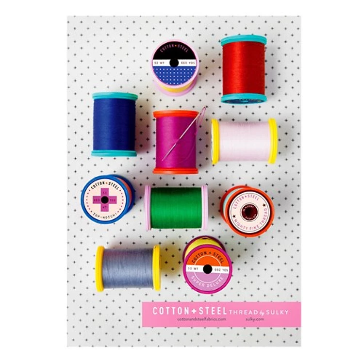 Sulky Cotton + Steel Real Thread Color Card