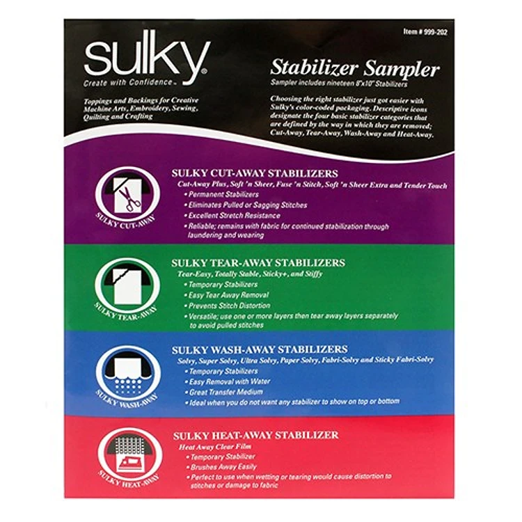 Sulky Stabilizer Sampler Pack