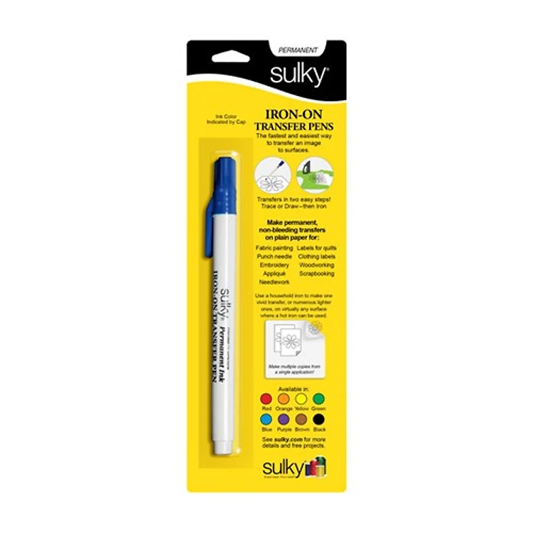 Iron-On Transfer Pen - Blue