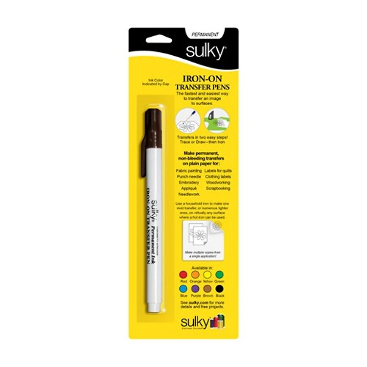 Iron-On Transfer Pen - Brown