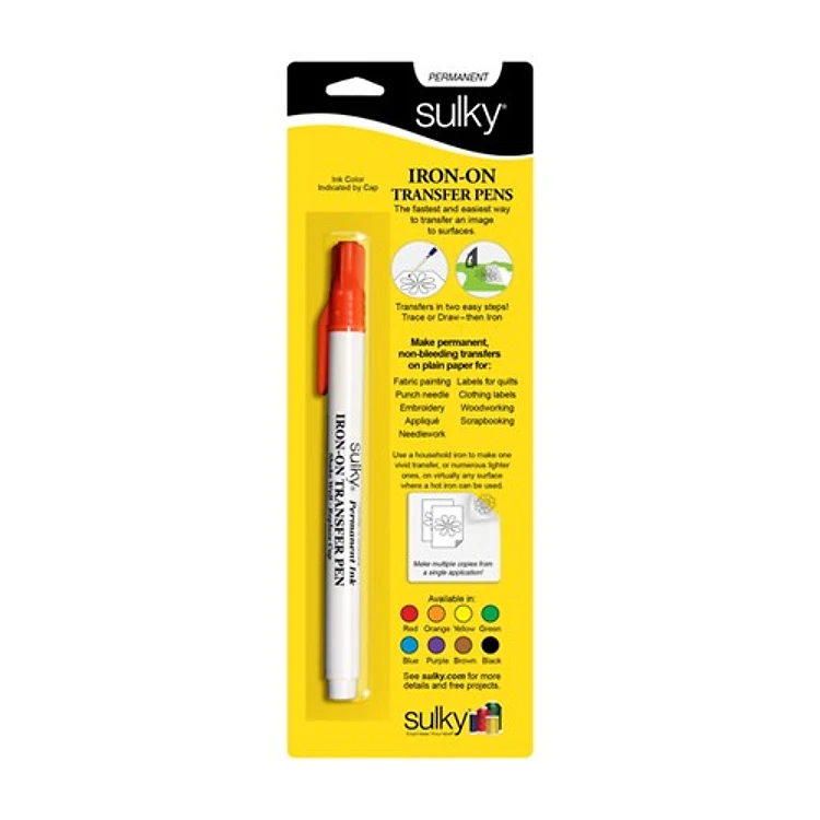 Iron-On Transfer Pen - Orange