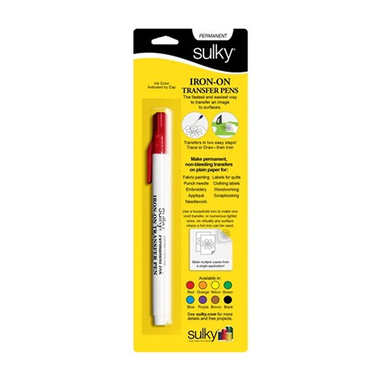 Iron-On Transfer Pen - Red