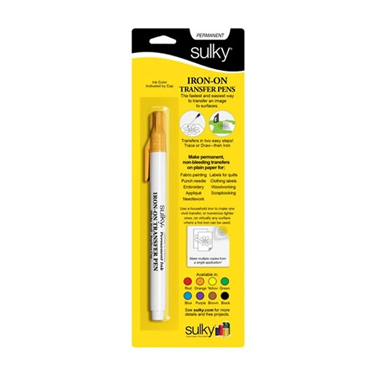 Iron-On Transfer Pen - Yellow