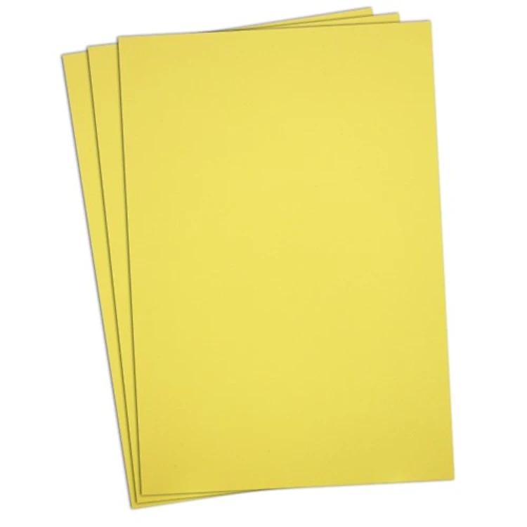 2MM Puffy Foam - Yellow - 3 Pk.