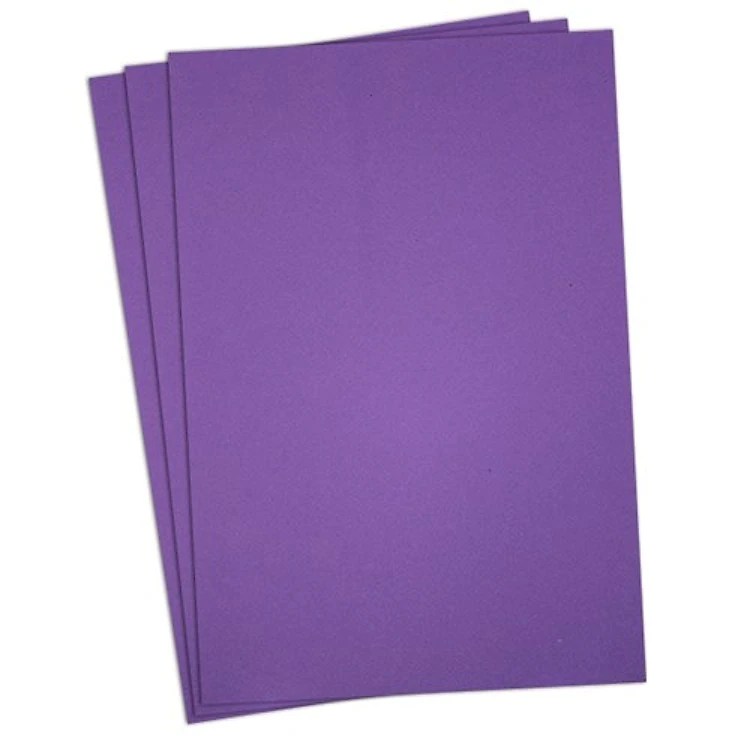 3MM Puffy Foam - Purple - 3 Pk.