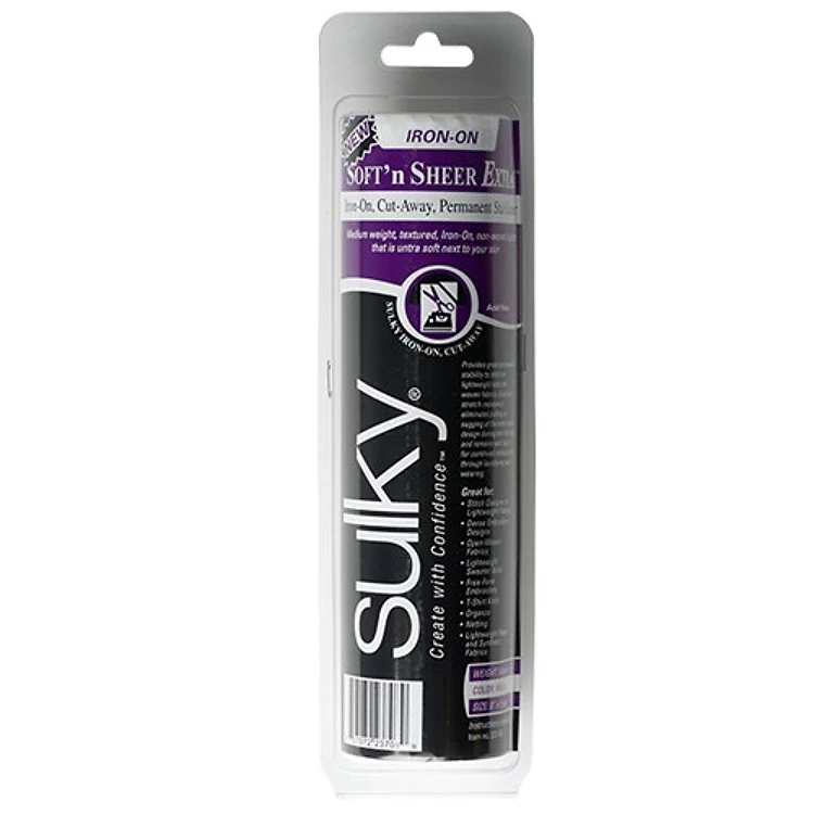 Sulky Soft 'n Sheer Extra Stabilizer - White - 8 x 9 yd. Roll